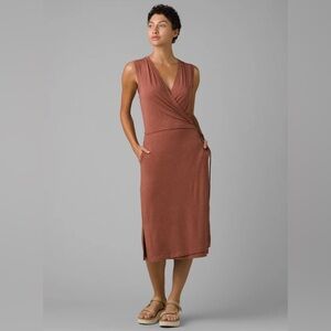 Prana Women's Foundation Wrap Dress. Size Medium.